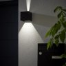 Светильник уличный светодиодный Inspire Roxb 6 Вт IP54 квадрат цвет черный накладной нейтральный белый свет